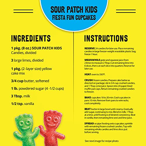 SOUR PATCH KIDS SOFT & CHEWY GUMMY CANDY, 3.5 OZ