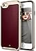 Caseology Envoy for iPhone 6S Plus Case (2015) / iPhone 6 Plus Case (2014) - Premium Leather - Burgundy