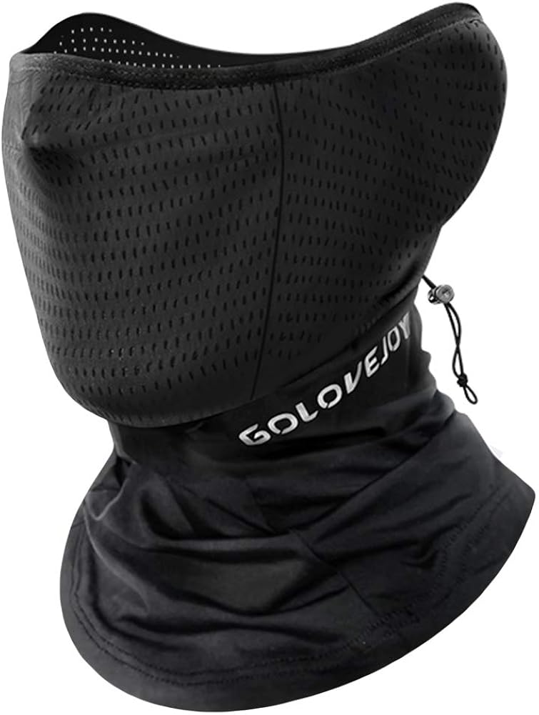 Cycling Neck Gaiter Balaclava Bandana Headwear, Cooling Neck Gaiter Ice