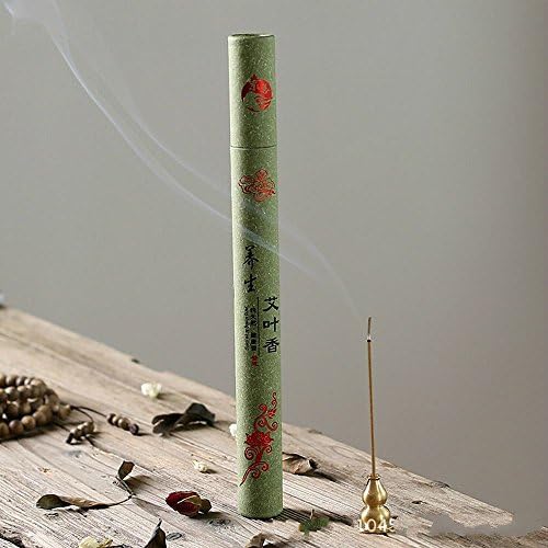 20g/Lot Natural Mugwort Leaf Sandalwood Stick Incense Household Indoor Fragrance Jade Home Fragrance Aromatherapy