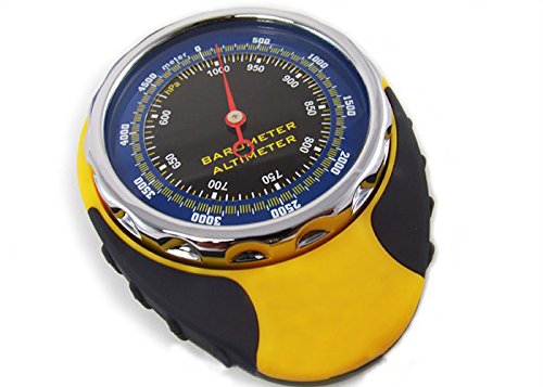 Wotefusi New Portable 4 in 1 Multifunctional Altimeter Barometer Compass Thermometer Direction Altitude Temperature Pressure Measure Measuring for Outdoor Sports Hiking Camping Mountain Climbing - Thumbnail 2