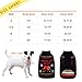 Mihachi Christmas Dog Sweater with Bells Snowflake Pattern Winter Clothes Soft Knit to Keep Warm Black-L