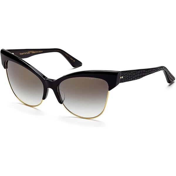 Amazon.com: Dita TRAVELLER 19014 A-BLK-GLD Matte Black18K Gold w
