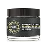 Teeth Whitening Charcoal Powder Natural Organic Coconut Charcoal with Spearmint Flavor for Brightening Teeth and Freshing Breath