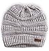 Brook + Bay Cable Knit Beanie Winter Hat for Women - Warm, Chunky, Soft Stretch, Thick & Cute Knitted Caps for Cold Weather