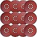 30 PCS 9 Inch 8 Hole Drywall Sanding Discs Set- 80 100 120 180 240 400 Grits, 9