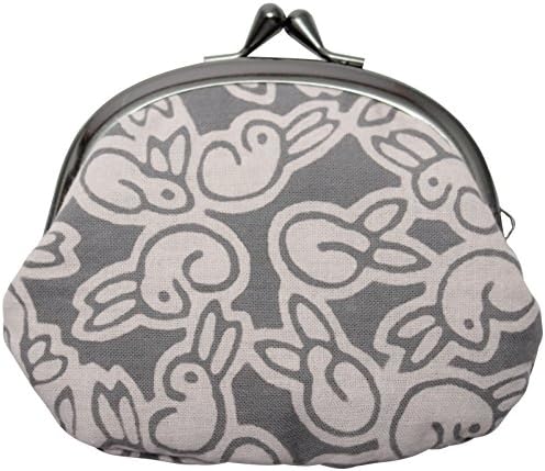 Maruchou Japanese Pattern Wallet Coin Case, Exposed Size 3.3 Rabbit, 0