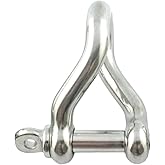 Stainless Steel 316 Twist Shackle