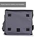 Pettom Pet Car Booster Seat Carrier Airline Approved for Dog Cat Puppy Small Animal Travel Cage (Gray, Large-Hold Pet up to 15lb)