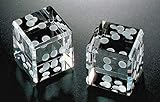 Amlong Crystal® Pair of Crystal Dice 1.5