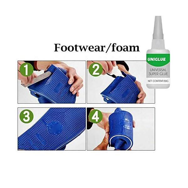 3PC Uniglue Universal Super Glue Starker Kunststoffkleber – Bild 4