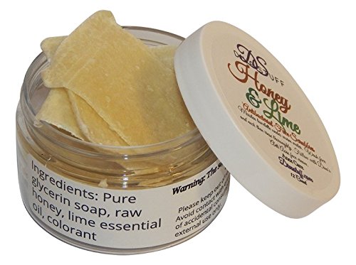 Diva Stuff Honey-Lime Antibacterial Face Scrubbies, Single Use Face Wash Cloths