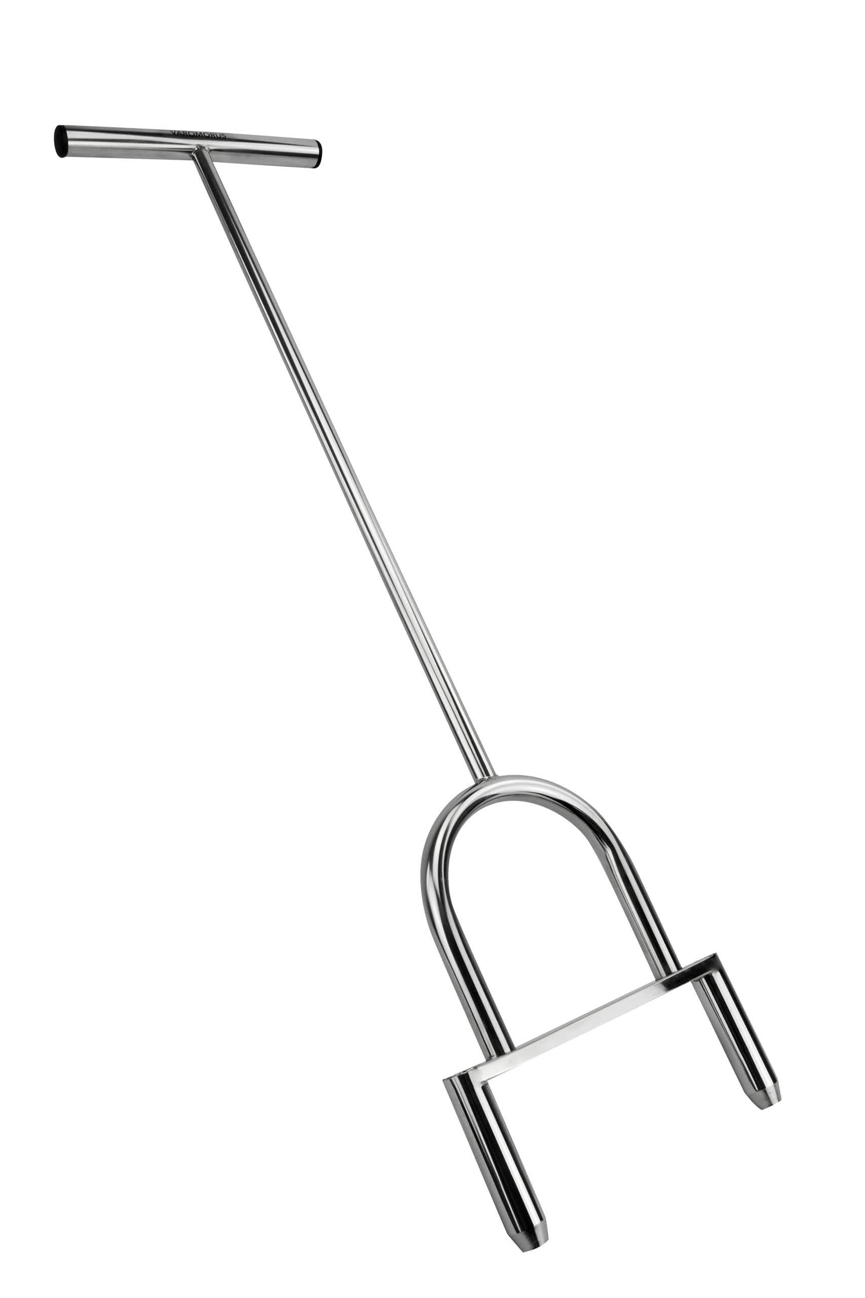 Varomorus Stainless Steel Lawn Coring Aerator Grass Dethatching Turf Plug Core Aeration Heavy Duty Tool