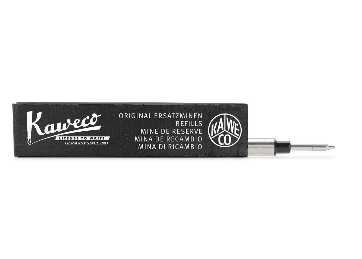 Photo 1 of Kaweco Euro Rollerball Pen Refills 0.7 mm Black | for Kaweco Dia2, Perkeo & Student Series | 0.7 mm (Fine)