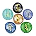 BestAmulets Reiki ChoKu Rei Balance Harmony Healing Rebirth Protection Energy Inspirational Amulets Glass Stones Set