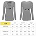 Simier Fariry Women's V Neck Long Sleeve Ruched Side Pullover Blouse