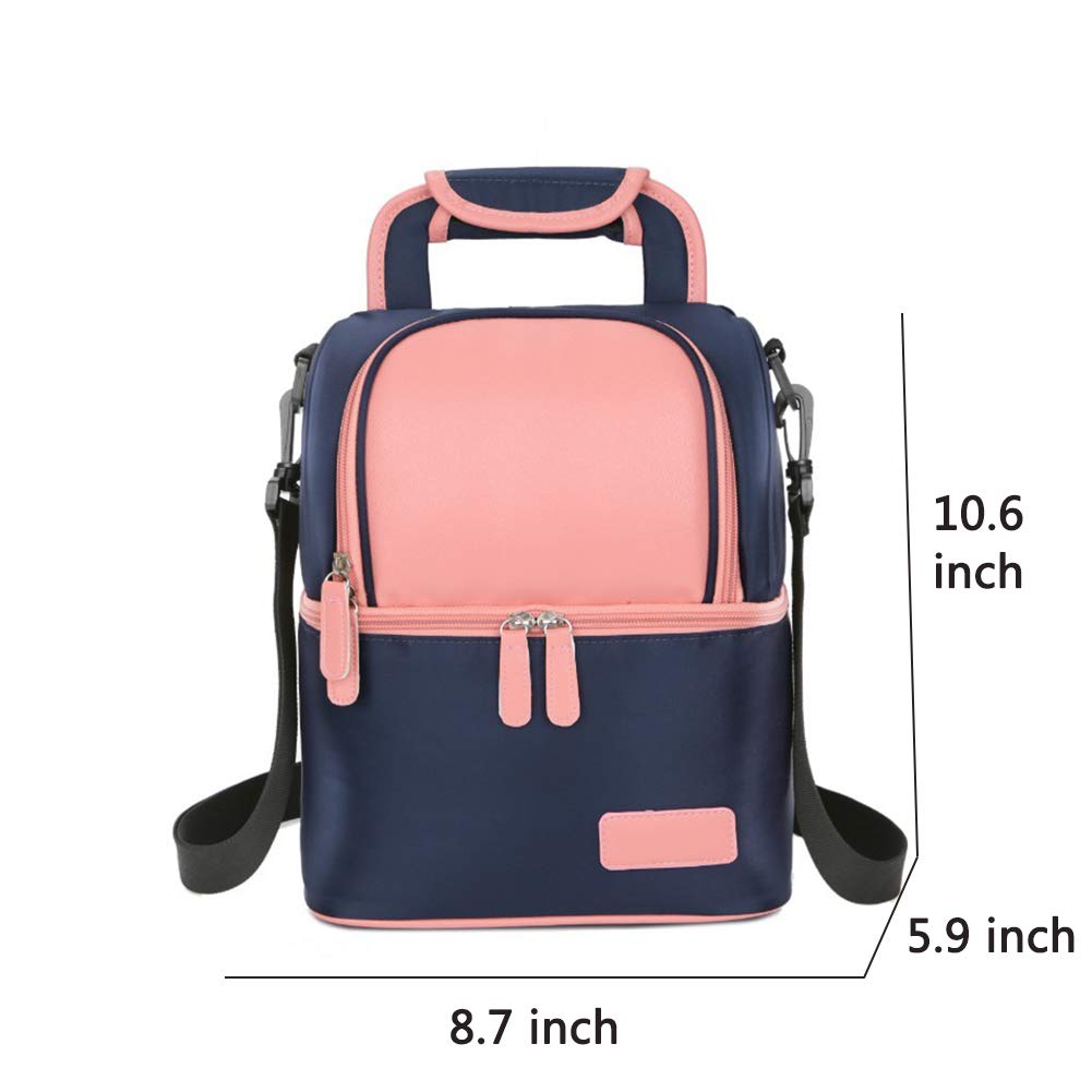 Bolsa Térmica Portatil Llevar Almuerzo Nevera de Aislamiento ...