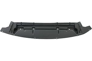 AUTOELEMENTS Front Bumper Lower Valance Air Deflector For 2010-2012 Ford Fusion Sedan Plastic Direct Replacement AE5Z8327B
