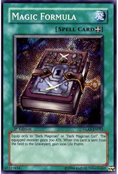 Glas En093 1st Ed Magic Formula Secret Rare Card Gladiator S Assault Yu Gi Oh Single Card Amazon Co Uk Toys Games