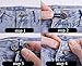 Button Waist Extender, 5 Pack No Sew Elastic Metal Button Pant Waistband Expander for Men or Women for Jeans, Collars, Cuffs, Khakis and Dress Slacks, Add 1 Inch to Waistline Instantly