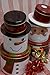Christmas Tins with lids in nested sectional Santa and Snowman shapes, great for cookies, chocolate, candy or other treats and food storage (Set of 2)