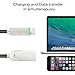 iPhone Charger, Kicoeoy Lightning Cable Smart Led Auto Disconnect iPhone Charging Cord 6FT Nylon Braided High Speed USB A to Lightning Charging Data Cable For iPhone X 8 7 6 6s Plus 5s iPad Mini iPod