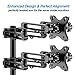 AVLT-Power Quad 32″ Monitor Desk Stand – Mount Four 17.6 lbs Computer Monitors on 4 Articulating Adjustable Arms – Organize Your Work Surface with Ergonomic Viewing Angle VESA Monitor Mountthumb 3