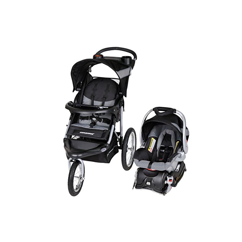 Baby Trend Expedition Jogger Travel System, Millennium White