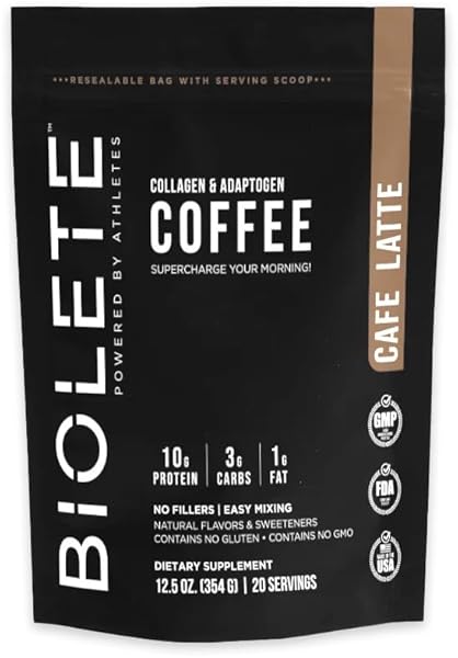 BIOLETE COFFEE ADAPTOGEN & COLLAGEN PROTEIN COFFEE