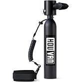 HOUVAN Mini Scuba Tank 0.5L Capacity Inflatable Diving Tank DOT Certified Portable Scuba Tank Support Underwater Breathing up to 16ft for Underwater Work/Underwater Recreation