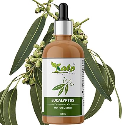 Kalp Eucalyptus Oil -100% Natural For Massage Skin, Muscle, Joint & Aromatherapy & Aroma Diffuser-100ml