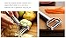 SMARTED Vegetable Fruit Julienne Peeler Stainless Steel Hand Held Double Sided Slicer for Potato Carrot Apple Zucchini Noodles