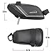 Ibera Saddle Bag 1L - Water-resistant, Strap-on Bike Bag In Multiple Colors - Bike Bags For Bicycles Mounts To All Bike Seats - Fit All Your Tools & Essentials - Bicycle Bag Taillight Compatible