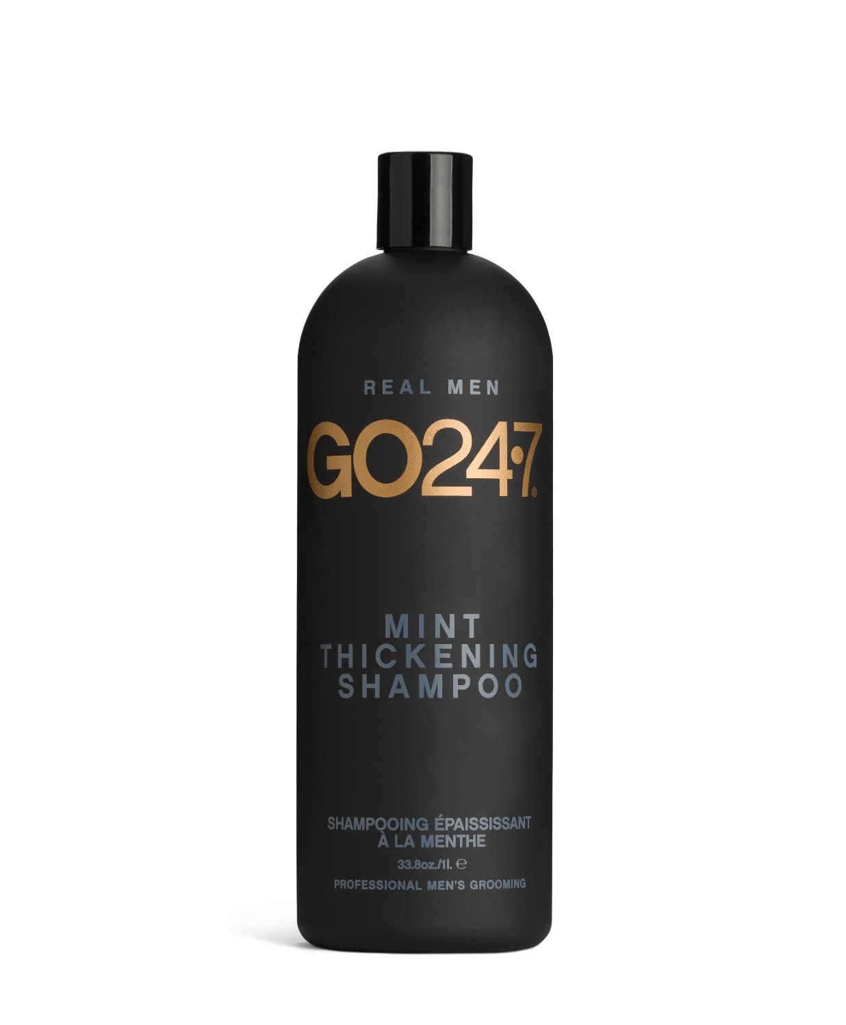 GO247 Real Men Mint Thickening Shampoo For Men 33.8 oz Shampoo