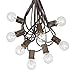 G30 Patio String Lights with 125 Globe Bulbs - Garden Hanging String Lights - Vintage Backyard Patio Lights - Outdoor String Lights - Market Cafe Bistro String Lights - 100 Feet