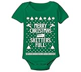 Merry Christmas Shitters Full Infant Baby One Piece