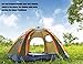 Wnnideo Instant Family Tent Automatic Pop Up Tents for Outdoor Sports Camping Hiking Travel Beach (Grey)