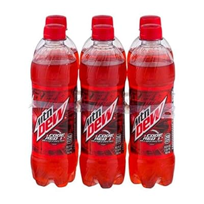 Buy Mountain Dew Code Red Soda 16 9 Oz Bottle 6 Count Online In Switzerland B084yvn24p