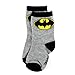 Batman Toddler 6 pack Crew Socks (3T/4T, Batman Pow!)