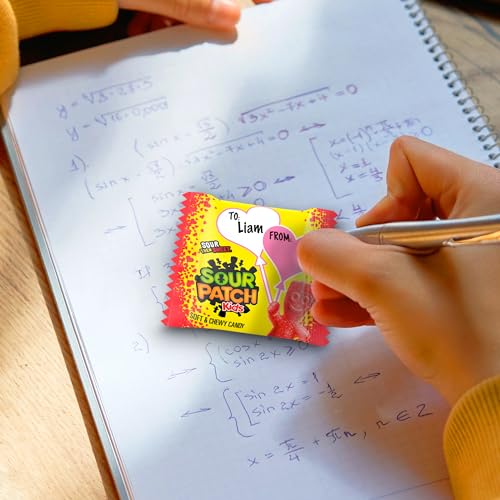SOUR PATCH KIDS SOFT & CHEWY VALENTINES DAY CANDY, 22 SNACK PACKS