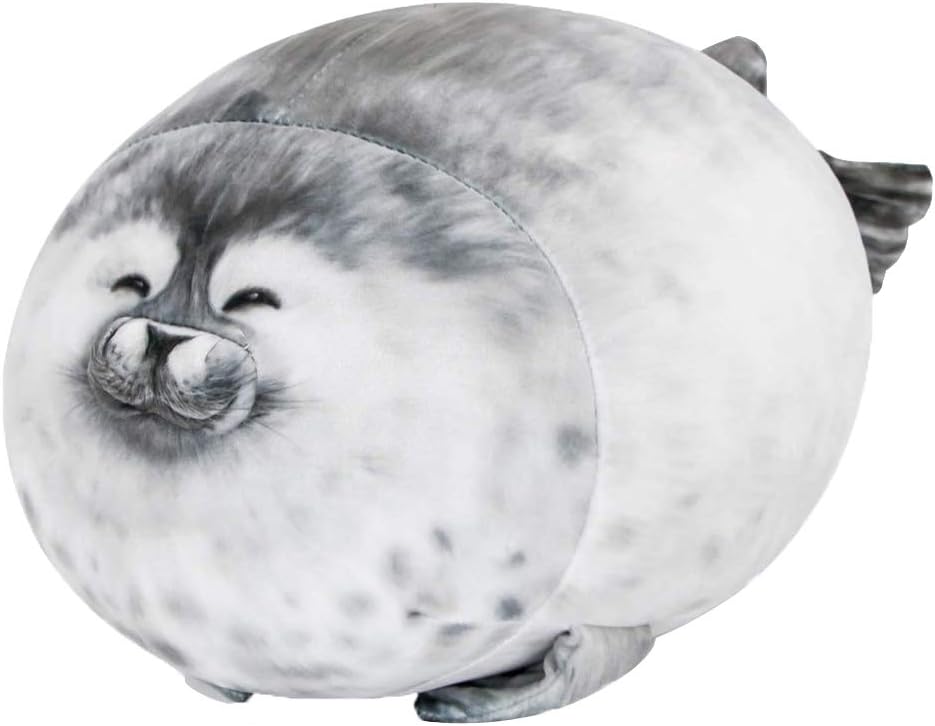 seal plush pillow