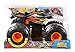 Hot Wheels Monster Trucks Shark WREAK die-cast 1:24 Scale Vehicle with Giant Wheels for Kids Age 3 to 8 Years Old Great Gift Toy Trucks Large Scales