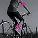 BSeen (TM) LED Slap Bracelet, Glow in the Dark Sports Safety Light up Running Armband, Party Favor Event Wristbands for Cycling, Jogging, Hiking (Pink)