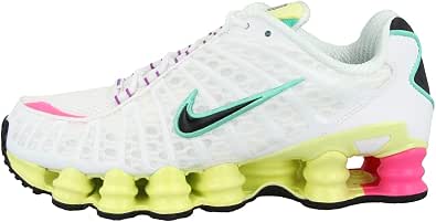 Nike Schuhe Shox TL W White-Black-Luminous Green-Bright Violet (AR3566-102)  42,5 Weiss : Amazon.es: Zapatos y complementos