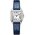 Szaikyri Classic Square Watches for Women with Roman Numerals Ladies Casual Dress Watch