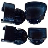 Contractor Deck Railing Adjustable Stair or Pivot Mount Kit - Hammered Black