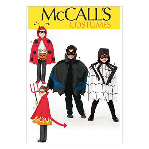 McCall Pattern Company M6998 Children's/Boys'/Girls' Costumes, Size KID (All Sizes in One Envelope)