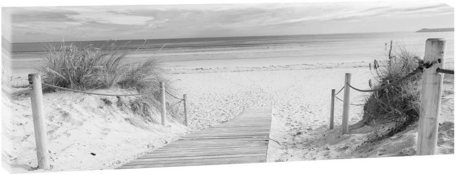 Amazon De Bild Auf Leinwand Mit Nordsee Motiv Weg Zum Strand 3