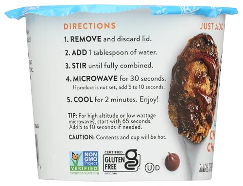 KING ARTHUR, GLUTEN FREE CHOCOLATE CHIP COOKIE SINGLE SERVE MIX, 2 OUNCE