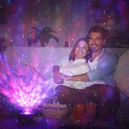 Riarmo Galaxy Star Projector, [2021 Upgraded] Night Light Projector